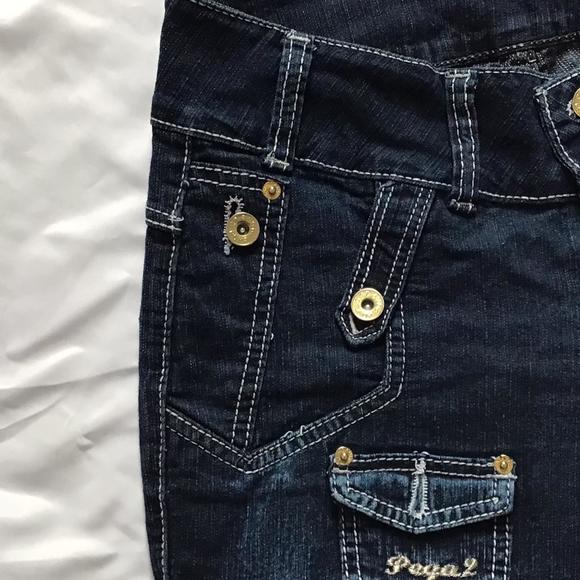 🔴𝗕𝗢𝗚𝗢🔴womens jeans pega 2 size 13 blue wash - Picture 2 of 16